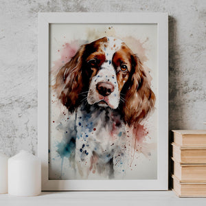 Bespoke Watercolor Pet Artwork - Keepsake Portrait